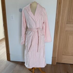 Frette Light Pink Terry Bathrobe